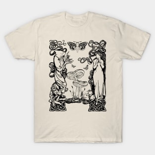 Fairycore Vintage Fae Aesthetic T-Shirt